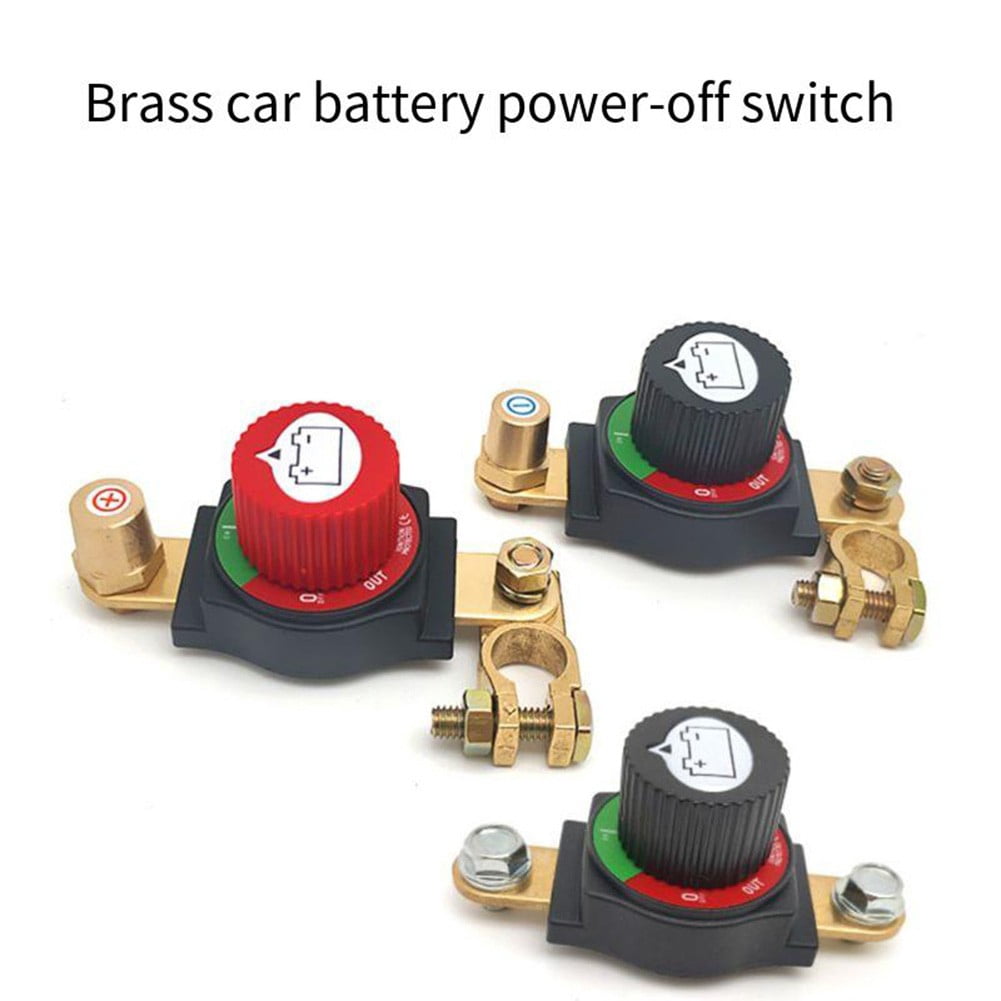 yaaqii Marine Waterproof Battery Disconnect Switch for RV Car Boat for ATV 12V 48V