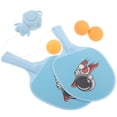 thumbnail image 2 of KAKOWELY Hanging Table Tennis Trainer Portable Ping Pong Paddle Set For Kids With Racket And Balls Parent Child Door Pong Game Exerciser9.25"X5.31"X0.79", 2 of 5