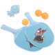 thumbnail image 2 of Entrenador de tenis de mesa colgante, juego portátil de paletas de ping pong para niños con raqueta y pelotas, juego de ping pong para padres e hijos en la puerta, 2 of 8