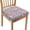 Cartoon Bunny Pink Spots, variant on Green Leaves Chair Seat Covers Chair Covers Red Chair Slip Covers for Upholstered Chairs Bar Stool Chair Cushion Set, 4 Pack