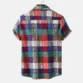 thumbnail image 4 of Palato Mens T Shirts,Men Hawaiian Short Sleeve Beach Shirt Printed Summer Casual Button Down Shirts, 4 of 9