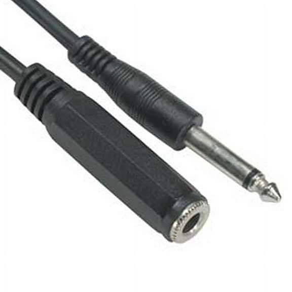 sf cable, 50ft 1/4" mono male/female extension cable