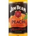 Jim Beam Peach Infused Straight Bourbon Flavored Whiskey, 750 ml Bottle