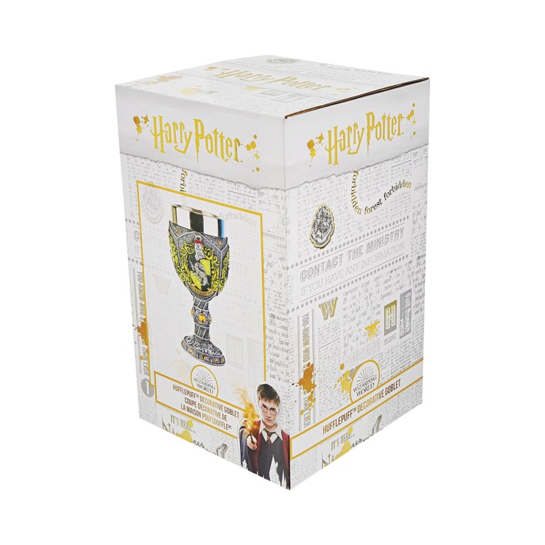 Gobelet Décoratif Harry Potter Poufsouffle (Hufflepuff) - Collection Wizarding World - Pièce Peinte à La Main