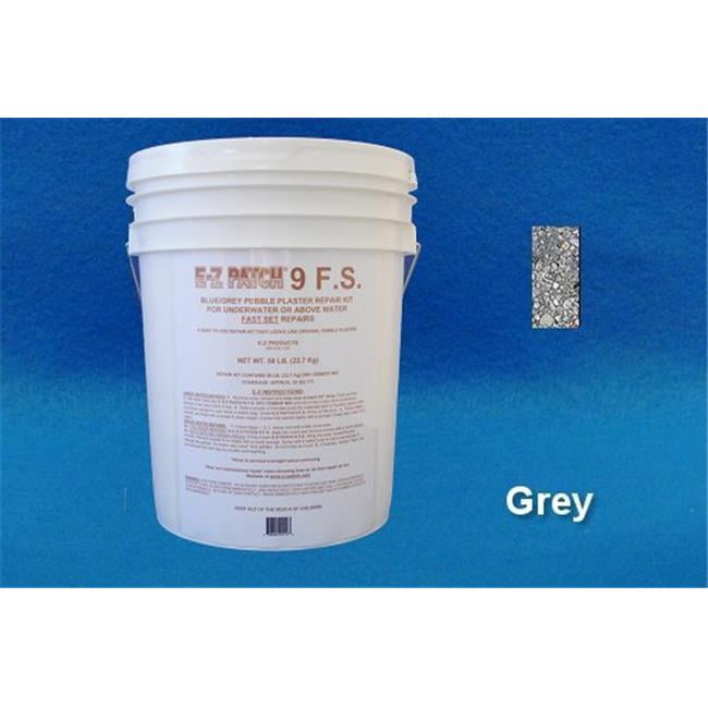 EZ Products EZP548 50 No. PEBBLE PLASTER FAST SET GRAY 50 LB. EACH