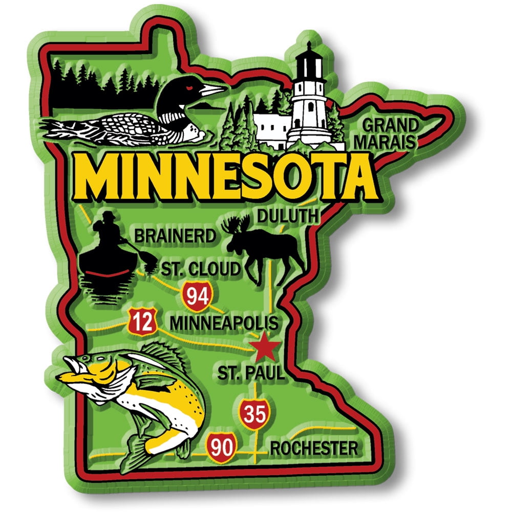 ROCHESTER Travel Souvenir Flexible Fridge Magnet MN Minnesota 
