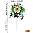 thumbnail image 2 of Fiesta de cumpleaños número 17 de Cake Topper YCTHUNFISH Soccer, 2 of 7