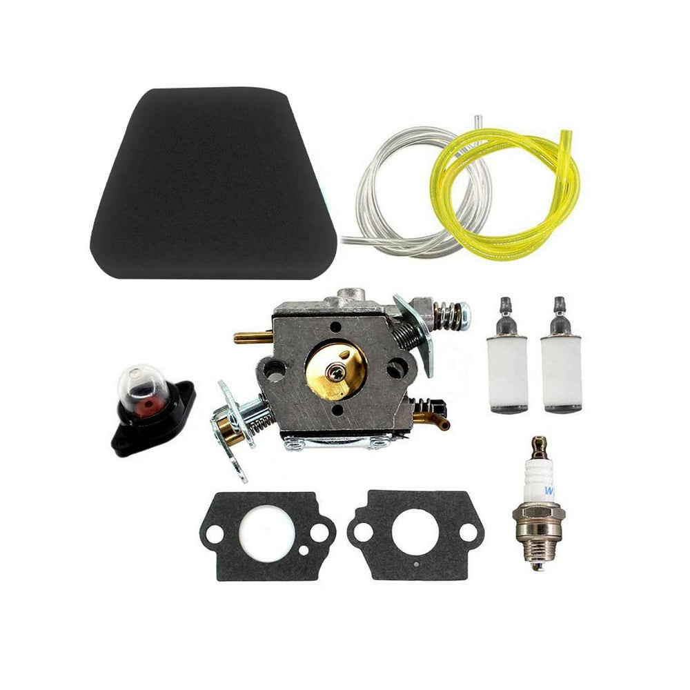 Carburetor Primer Bulbs Air Wool Filter Kit for Poulan Chainsaw 1950