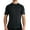 Black, variant on Men's Crew Neck Raglan | Black, Large | Instant Cooling Moisture Wicking Performance UPF 50+ | Short Sleeve Workout Shirt