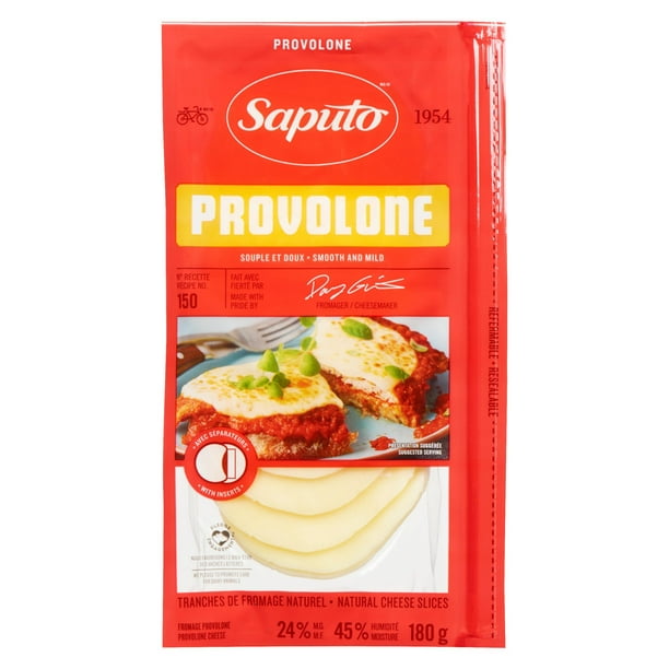 Saputo fromage Provolone tranché 180 g