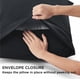 thumbnail image 5 of Juego de fundas de almohada Bedsure Black Queen Size de microfibra cepillada, 5 of 6