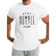 thumbnail image 1 of Slogan STAY HUMBLE HUSTLE HARD Print Men's Slightly Stretch T-shirt, Graphic Men's Summer Clothes, Men's Outfits Tee For Adult, Men, Women, Teen, Teenager, Adolescent,Youth, 1 of 6