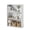 White, variant on CONCETTA 3 Shelf Bookcase, 32 Inch Tall Floor Standing Open Bookshelf for Home Office and Living Room, Classic Rust