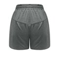 thumbnail image 5 of biudgviw Athletic Shorts for Women High Waisted Comfy Running Shorts Drawstring Wide Leg Summer Workout Sweat Shorts with Pockets, 5 of 5