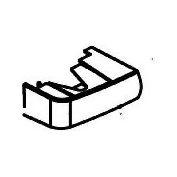 Norcold 628579 Refrigerator Door Hinge Cover Fits Center Hinge Snap On