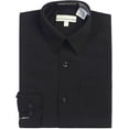 thumbnail image 3 of Boy's Regular Fit Long Sleeve Standard Cuff Pocket Uniform Casual Dress Shirt, 3 of 3