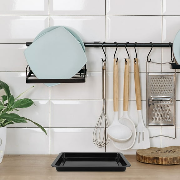 WHAMVOX 1Pack Baking Pan Non-Stick Iron Rectangular for Home Bakers