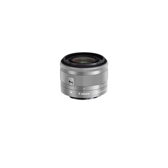 Canon EF-M 15-45mm f/3.5-6.3 IS STM Lens (Silver)