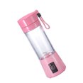 thumbnail image 1 of Billuyoard Exprimidor de frutas de 380ml, máquina eléctrica para batidos con USB, extractor de jugo multifuncional portátil para hombre, licuadora de Cocina y Comedor No.1 Billuyoard HA025744-01, 1 of 6