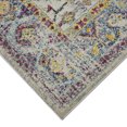 thumbnail image 5 of HomeRoots 531533 9 x 12 ft. Gray Floral Power Loom Rectangle Area Rug, 5 of 5