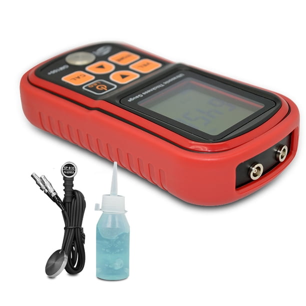 Speravity Medidor de espesor sónico con pantalla Digital para coches, probador de película de pintura, herramientas de medición de espesor de plástico, Medidores de medidas dimensionales GM100+ Speravity TO000701-02B