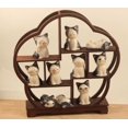 thumbnail image 6 of Japanese Cute Ceramic Chubby Cat Ornaments Desk Cartoon Animals Creative Children Girls Birthday Gifts Kitten Home Decor, 6 of 10