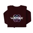 thumbnail image 2 of Moonsky Sudadera pop Demon Hun/er, sudadera Huntrix con cuello redondo, jersey de manga larga para mujer y hombre, ropa de calle, moda urbana (Vino tinto 2XL), 2 of 3