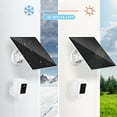 Solar Panel for Ring Camera, 6W Ring Solar Panel for Spotlight Cam