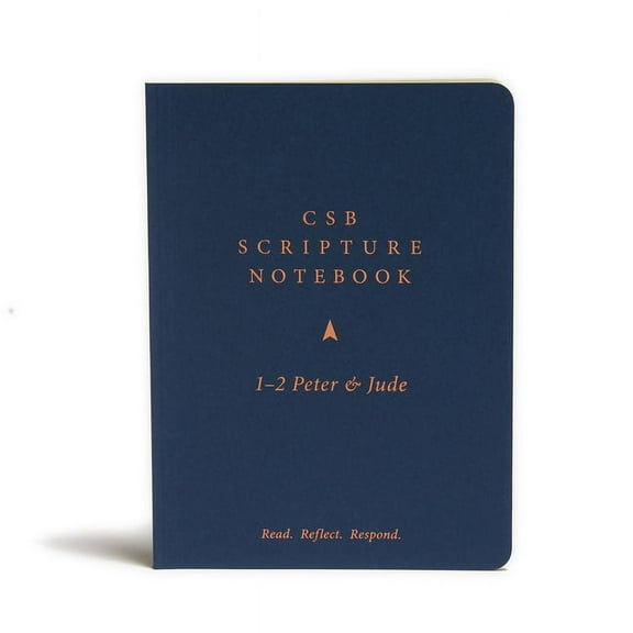 CSB Scripture Notebook, 1-2 Peter and Jude: Read. Reflect. Respond., (Paperback)