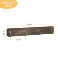 thumbnail image 2 of Wall-Mounted Coat Rack Entrance Hangers 4 Key Hooks, 2 of 4