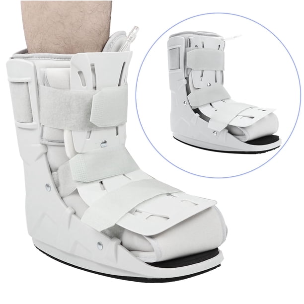 Soporte para pies, bota de espuma neumática para caminar, soporte para tobillo, férula plantar, materiales ecológicos