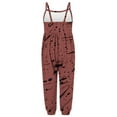 thumbnail image 5 of Stamzod Girls Cute Romper sleeveless print Overalls Jumpsuits soft comfy Kids Preppy Clothes Pants for Girls Kids 1-6Years, 5 of 5
