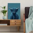 thumbnail image 5 of Bluebell Flower Canvas Print Wall Art for Living Room Bedroom Dining Room Office Entryway Decor, 5 of 8