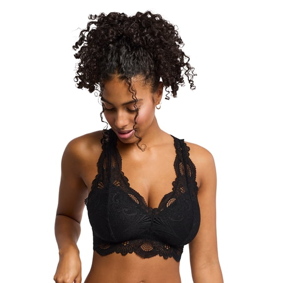 Fleur't Belle poque Full Lace T-Back Bralette 612F