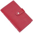 thumbnail image 1 of DQrwqpou Carpeta Tarjetas Con 96 Sobres Libro Desafío Ahorro Regalos para Hombres Y Mujeres (rojo), 1 of 9