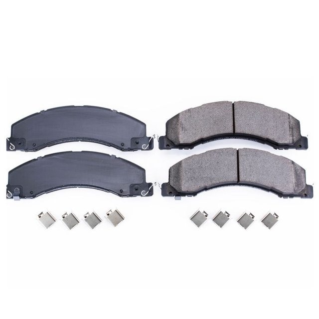 Power Stop Brake Pad 17-1335 Z17 Evolution; FMSI Number D1335; Ceramic Brake Pads; Set Of 4; With Premium Stainless Steel Hardware