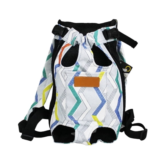 Pet Front Carrier Backpack for Small Dogs and Cats Portable Four Leg Design Single/Double Shoulder Travel Chest Bag