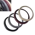 thumbnail image 2 of Car Steering Wheel Cover Wear-Resistant Leather Anti-Slip 37-38Cm, 2 of 4