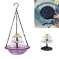 thumbnail image 4 of HCBY Solar Powered Hanging Bird Bath,Fountain Style Outdoor Bird Feeder,For Garden Patio Backyard,Water Feature Bird Accessory, 4 of 7