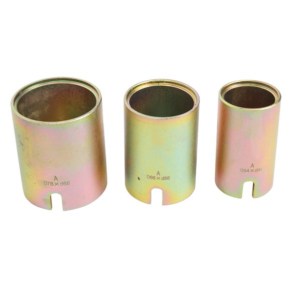 Sleeve Removal Set Bushing Removal Tool Rear Axle Bushing Rear Axle Removal 27Pcs/Set Universal Carbon Steel Rear Axle Bushing Removal Tool Set