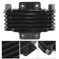 6 Row Engine Oil Cooler Black Cooling Radiator Parts for 125?250CC