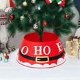 thumbnail image 1 of Christmas Tree Decor Surround Base Cover Skirt Foot Colorful Ornament Cartoon for Home Xmas Tree Skirt Party,B, 1 of 5