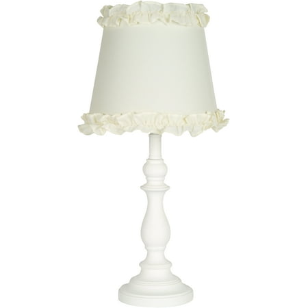 Ruffles Girls Table Lamp Cream Shade