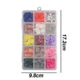 thumbnail image 2 of Presione sobre las uñas, uñas postizas de cobertura completa, uñas postizas coloridas para mujeres, salón de uñas, arte DIY con taladro decorativo 1082, 2 of 5
