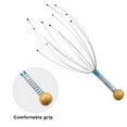 thumbnail image 4 of Head Massager Scalp Massager 20 Fingers Head Scratcher for Head Body Relaxing Blue, 4 of 6