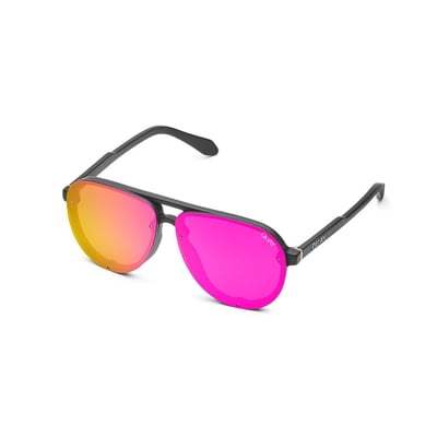 Quay Australia Sunglasses with Multicolor Case QUAY AUSTRALIA Vibe Check Sunglasses - ROSE - ONE SIZE | Tillys main image 3