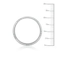 thumbnail image 3 of CARATS FOR YOU Wedding & Eternity Platinum Rings Round Diamond (0.11 Carat, I-J Color, I2-I3 Clarity), Ring Size-12, 3 of 6