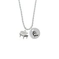 thumbnail image 2 of Delight Jewelry Silvertone Piano Silvertone Script Initial Disc - Q - Charm Necklace, 20"+3", 2 of 4