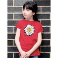 thumbnail image 2 of Whoopsie Daisy Heart Core T-Shirt Juniors -Image by Shutterstock,  x-Large, 2 of 4