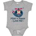 thumbnail image 3 of Inktastic Mimi and Pappy Love Me Baby Boy Boys Baby Bodysuit, 3 of 5